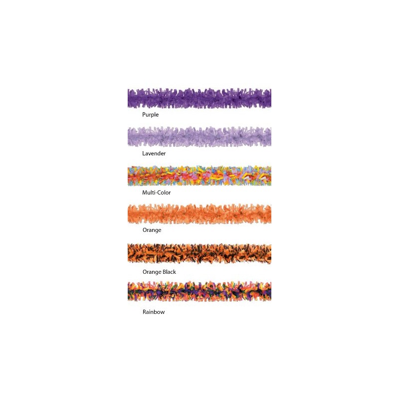 Turquoise Tissue Festooning (1)