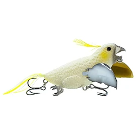Chasebaits BS65-03 The Smuggler 2.5" White Cockatoo.