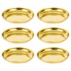 Spillbox Brass Deepak Diya Oil Lamp Plate for Home Temple