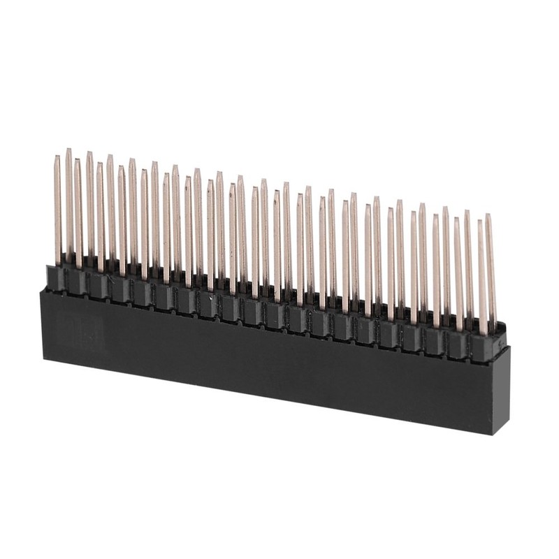 Gpio Stacking 2X20 Pin Headers Female 3Pcs 2 X 20