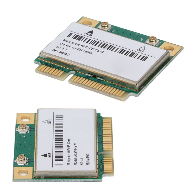 AX210HMW Netzwerkkarte, 2.4G/5G/6G BT 5.2 WiFi Karte, PCIE Interface PCB