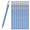 Pentel Color Ballpoint Pen Matt Hopp Sky Blue 10-pack K110-VS
