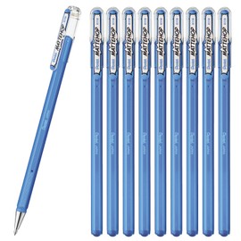 Pentel Color Ballpoint Pen Matt Hopp Sky Blue 10-pack K110-VS