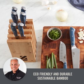 DASH Zakarian by DASH Magnetic Bamboo Knife Block for Holding and Displaying Knives