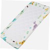 BIUDECO Dinosaur Pattern Crib Fitted Sheet Cotton Cradle Sheet Breathable