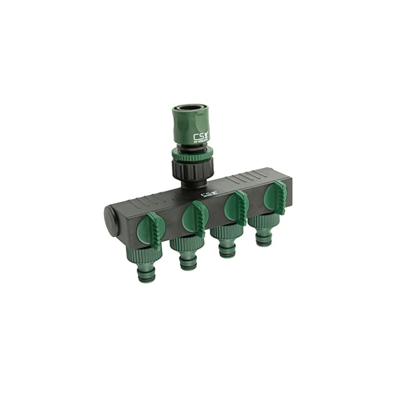 CS 4-Way Distributor with Quick Hose Piece Pressureless