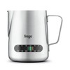 The Sage Temp Control Milk Jug, Brushed Stainless Steel, SES003