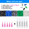 VICTHY 100pcs Boy Cat Nail Caps | Cat Nail Covers