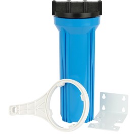 SpiroPure 10x2.5 Water Filter Housing Slim 10 inch / 10 x 2.5 Standard Housing, 1/4" NPT