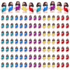 Bememo 100 Pcs Jesus Toys Original Design Mini Rubber Little