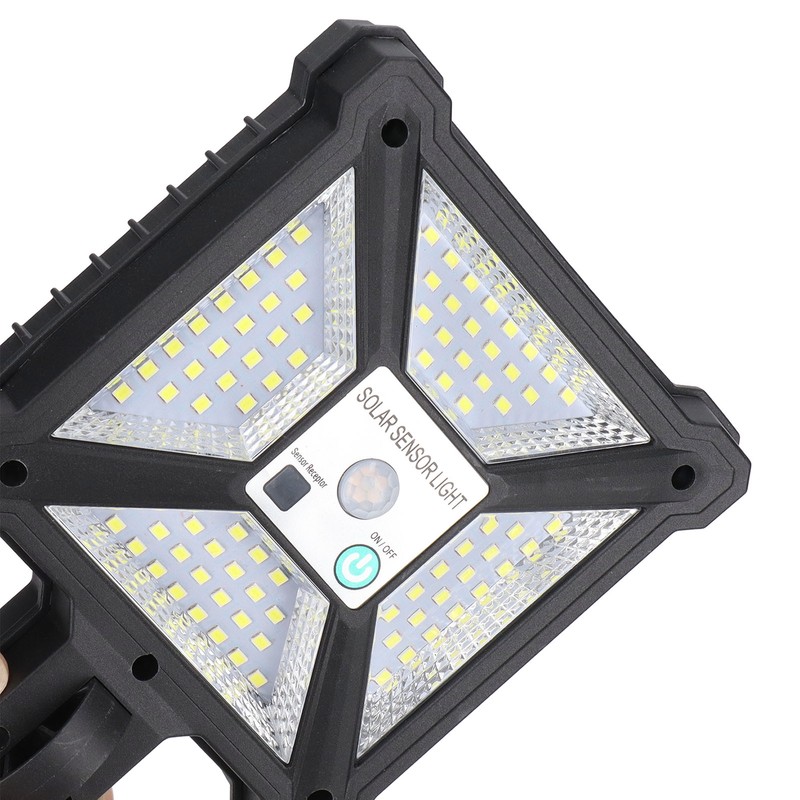 Solar Outdoor Light Motion Sensor IP65 Waterproof LED with Remote