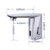 Automatic Sensor Touchless Bathroom Sink Faucet,Chrome Vanity Faucets,Hands Free Bathroom