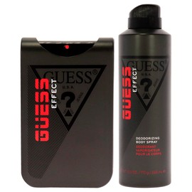 Guess Guess Effect 3.4 oz EDT Spray, 6oz Body Spray Men 2 Pc Gift Set