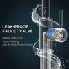 QFN Black Kitchen Faucet with Pull Down Sprayer, High Arc
