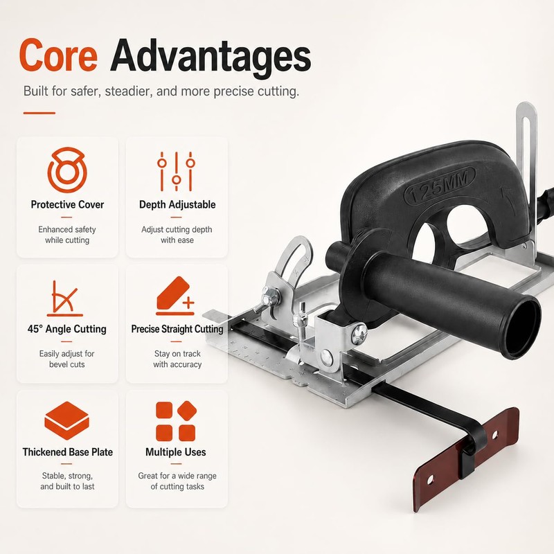 Guide Sledge Angle Grinder Holder, Angle Grinder Stand Guide Rail