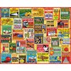 White Mountain 1000 Piece Puzzle Fun Collage Jigsaw Puzzles Gift