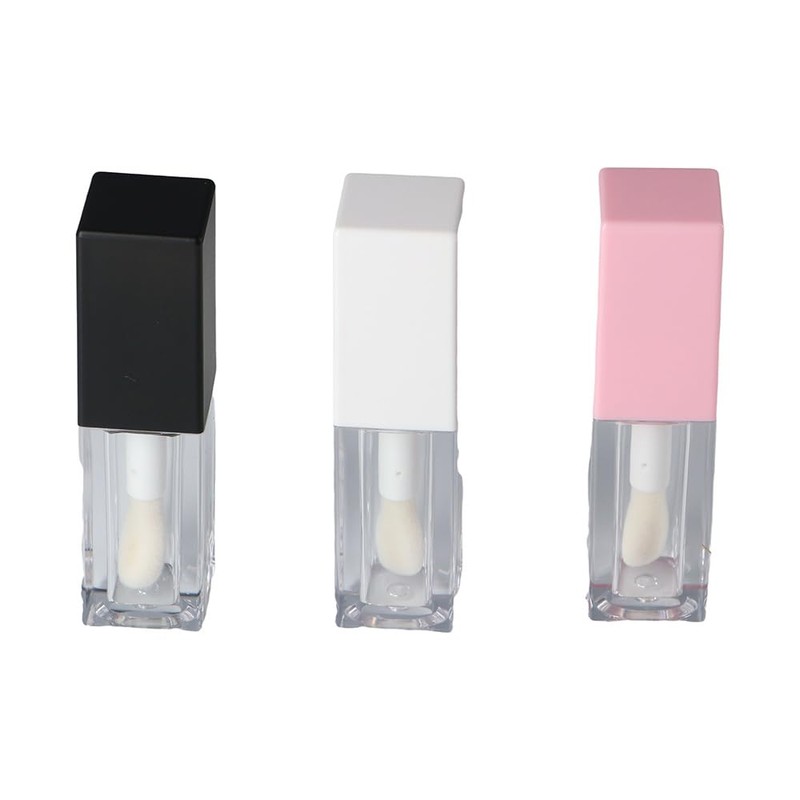 Kopida 3PCS Lip Gloss Containers with Brush, 5ml Empty Lip