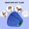 Soft Dog Cone Collar Alternative, E Cones for Medium Small