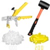 DGSL Tile Leveling System with Rubber Mallet and Tile Plier