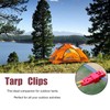 SIGANDG 10 x Locking Handle Clip, Plastic Clips for Protective