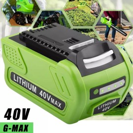 For GreenWorks 40V 6.0Ah 29472 40Volt Lithium Battery G-MAX Battery 29462 29482