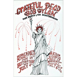 Grateful Dead Concert Poster - 12" x 18"  Color Poster