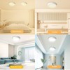 Yexati Pack of 2 Ceiling Light LED Ceiling Light Flat
