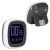 Digital Kitchen Timer Big Screen Loud Alarm BBQ Countdown Reminders