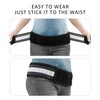 ZGDEIWGF 1 Lower Back Support Belt, 1 Storage Bag, Lumbar
