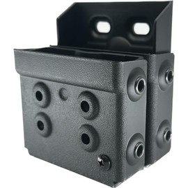 Zero9 Holsters Model 4047 Double Handcuff Case ASP Sentry Black Molle Lok