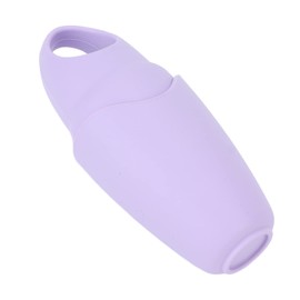 Molde de Hielo Facial de Silicona para Evitar Arrugas Rodillo de Hielo Reutilizable para Todo Tipo de Pieles (Púrpura)