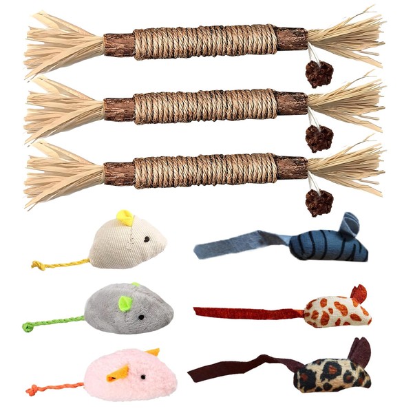 Catnip Toys for Cats,Cat Toys,9 Pcs Cat Toys for Indoor