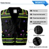 SKSAFETY 12 Pockets Professional level Safety Vest, Class 2 High