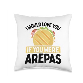 Arepa Maker Arepas Grill Colombian Snacks Arepa Flour Arepas Throw Pillow