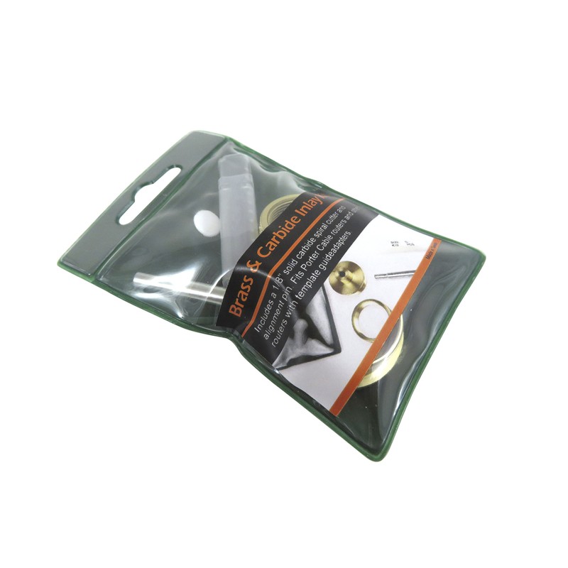 Taytools 300011 Router Inlay Kit Solid Brass 3 Piece Guide
