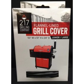 217 Grilling Company Outdoor sofa table chair heavy Flannel Lined Pellet Grill Cover 53 x 51 x 24