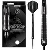 Harrows Supergrip Black 90% Steel Tip Darts 23 g