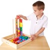 Melissa & Doug Bead Sequencing Set with 46 Wooden Beads