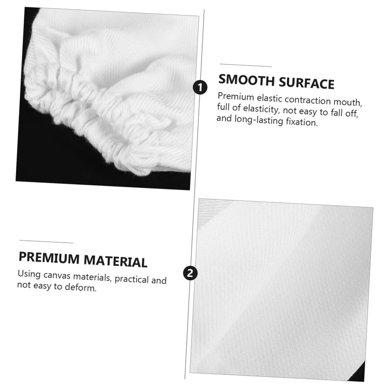 jojofuny Sandblasting Machine Gloves Warm Canvas Sleeves for Men's Industrial