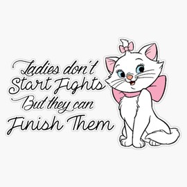 Marie Bumper Sticker Vinyl Decal 5 inches