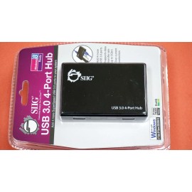 SIIG Brand New SIIG USB 3.0 5GB/s 4-Port HUB JU-H40512-S2 (2XW
