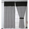 Primavera Competition Juego De Cortinas Baruk Negro , 2.15m Alto X 2.78
