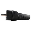 Rubber Power Plug 230 V, 16 A, IP44, Waterproof Plug,