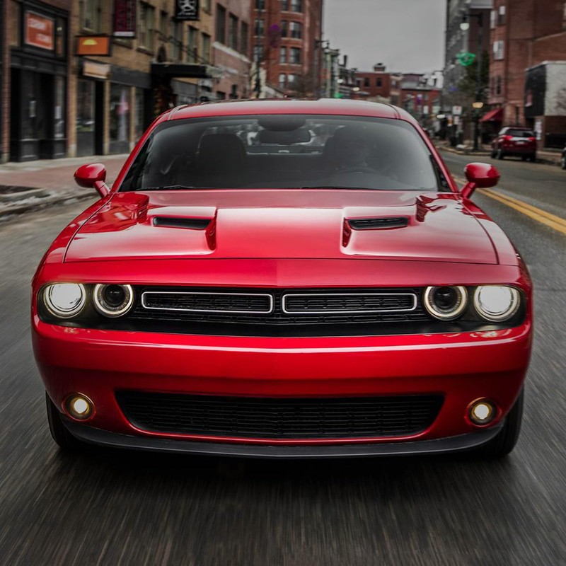 VLINCAR Front Upper Grille Compatible with Dodge Challenger 2015 2016
