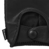 isotoner Men's Genuine Leather Driving Gloves, Black, XX-Large