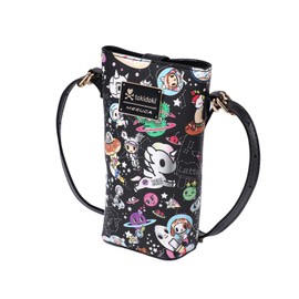 Tokidoki Unicorno Small Crossbody Bags,Mini Phone Purse for Women PU Leather Purse Waterproof Kawaii Gift for Girlfriend (Black)