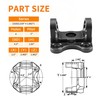 1310 Series Flange Yoke 2-2-939+5-153X U Joint Kit for Ford