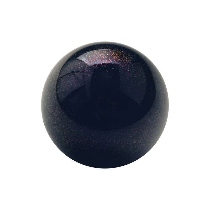 DEWHEL Black/Purple Pearly Glitter Weighted Aluminum Shift Knob Compatible/Replacement for