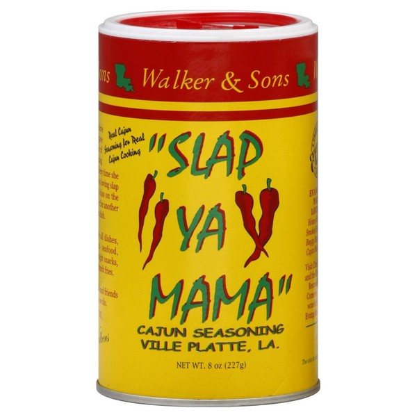 Slap Ya Mama Original Blend Seasoning, 8-Ounce Canisters (Pack of 12)