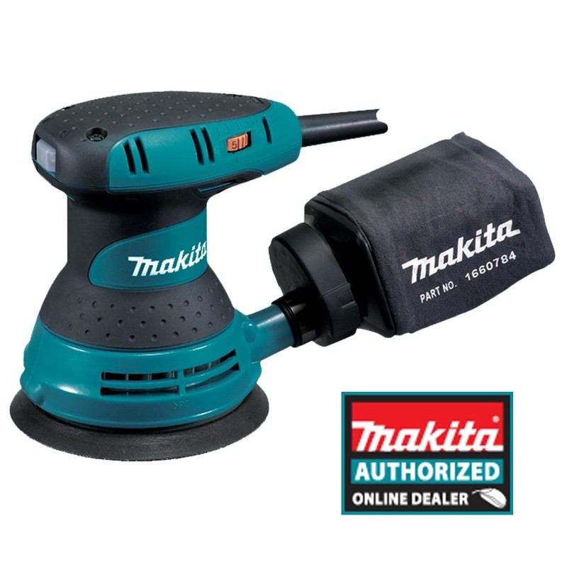 Makita BO5031K Variable Speed Random Orbit Sander, 5 In, Teal